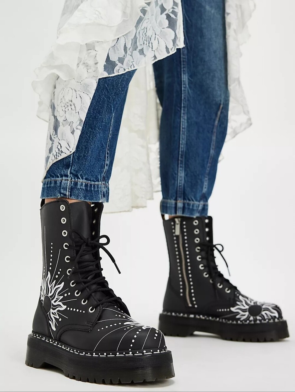 Dr. Martens Jadon Hi Solar Flare Boots - Picture 3 of 9